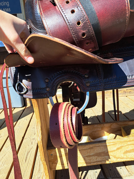 14" Hilason Western Trail Saddle