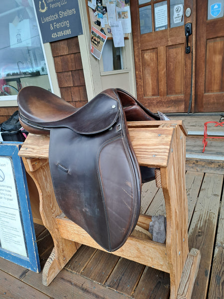 18" Thoroughbred Event English Saddle