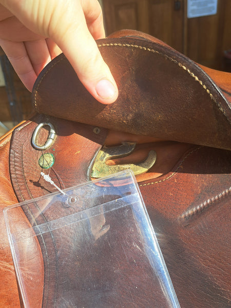 17" Devoucoux Biarritz Jump Saddle