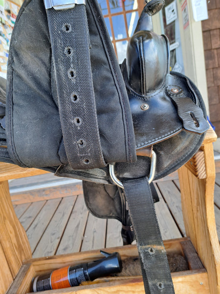 15" Big Horn Synthetic Western Saddle