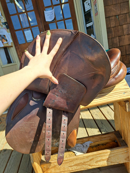 18" Voltaire Palm Beach Jumping Saddle