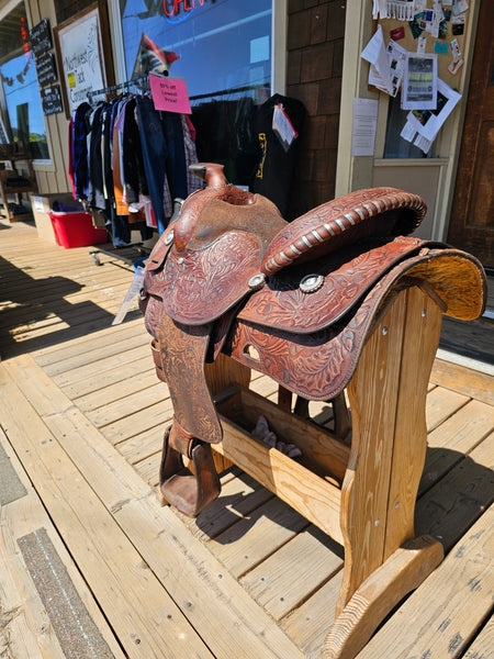 On Trial    16" Comal Saddlery Western Equitation Saddle