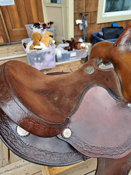15" Simco Barrel Saddle
