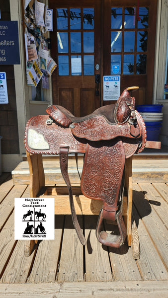 15" Billy Royal Western Equitation Show Saddle
