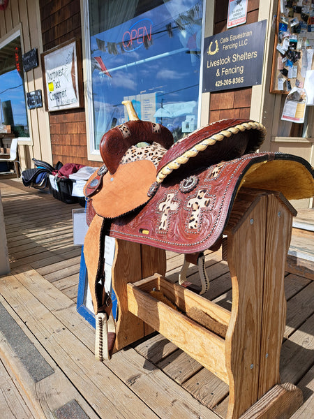 16" Tahoe Tack Barrel Racing Saddle