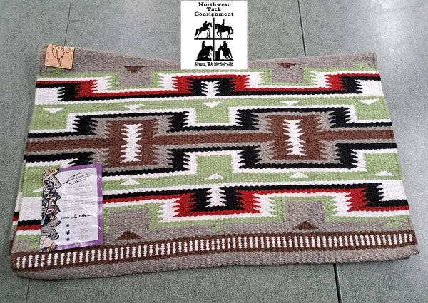 Cuttinup the Lica Saddle Blanket
