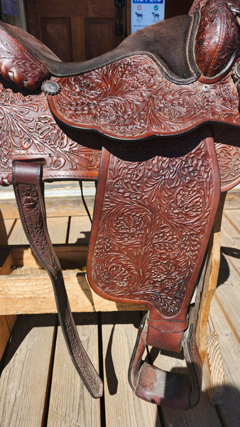 15" Billy Royal Western Equitation Show Saddle