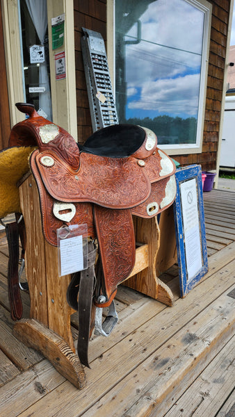 17" Corriente Western Equitation Show Saddle