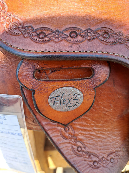 ON TRIAL 16" Circle Y Alpine Flex2 Saddle