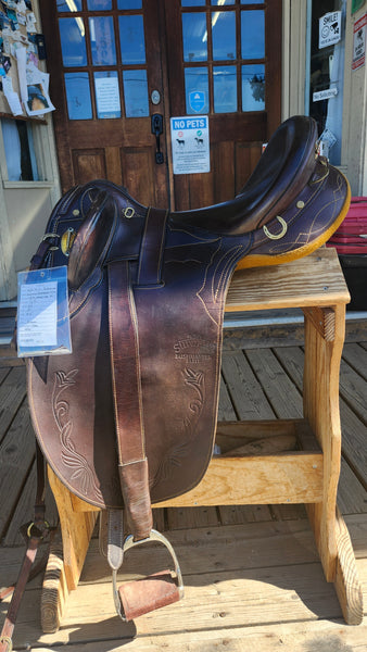 16.5" Syd Hill Suprema Bushmaster Elite Australian Saddle