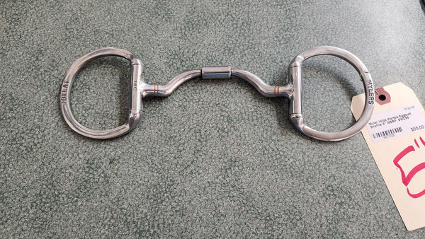 5" Myler Wide Ported Eggbutt Snaffle