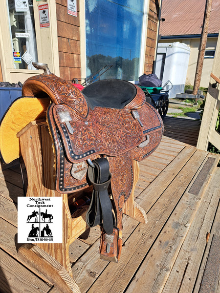 17" Wenger Custom Western Equitation Show Saddle