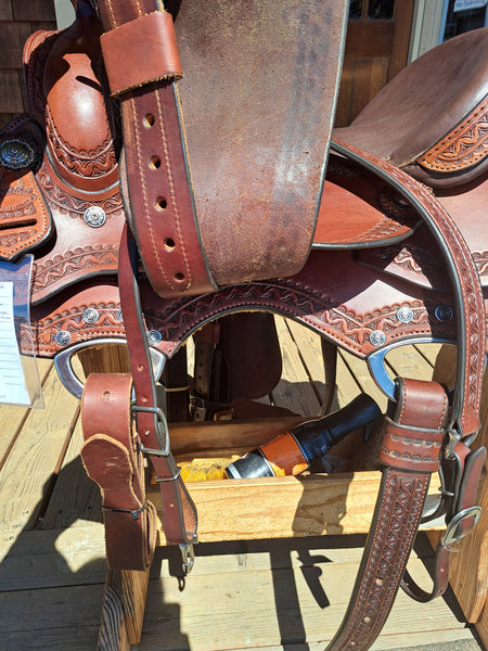 16" Mark Corcoran Custom Wester Dressage Saddle