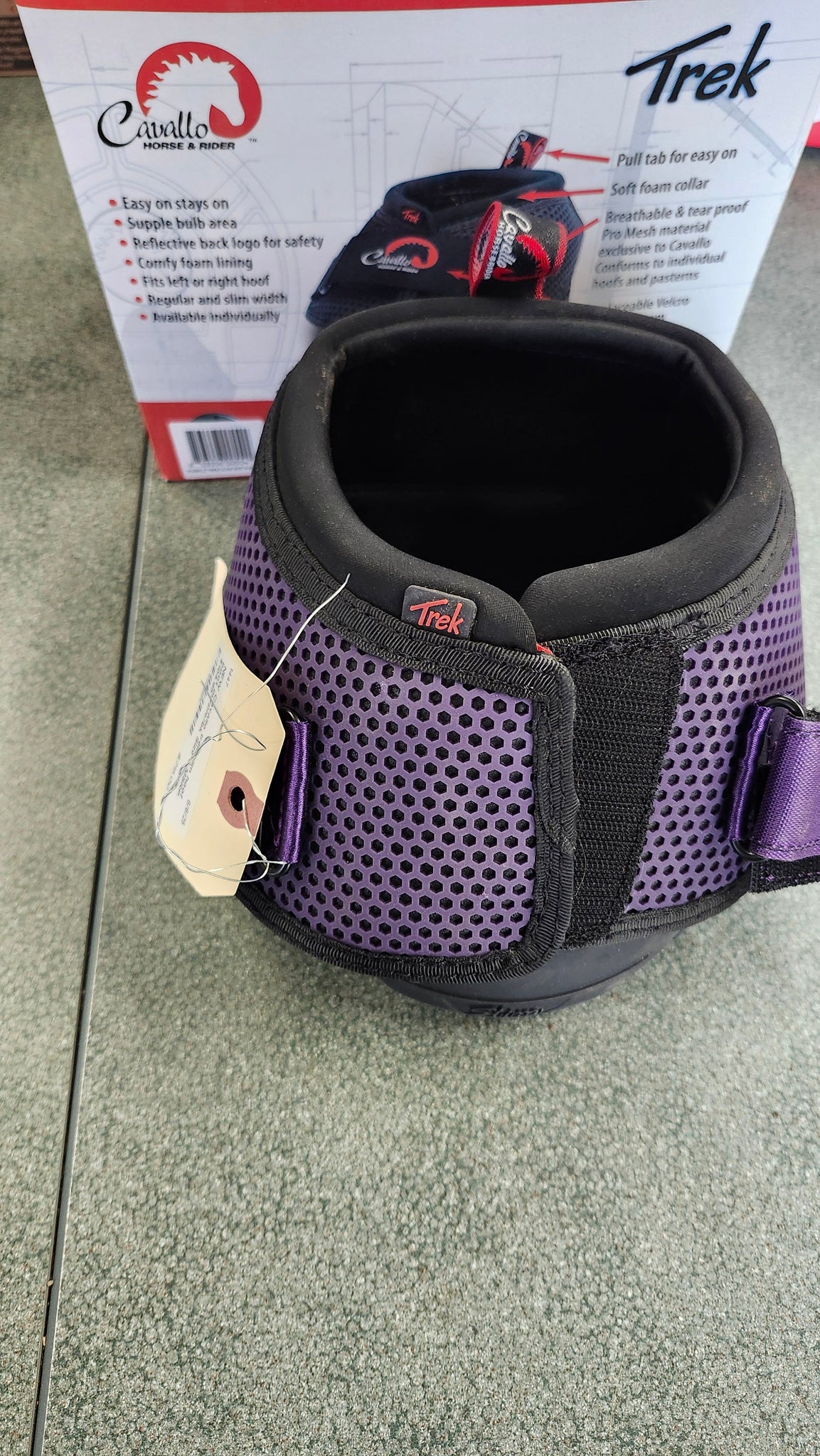 New SIZE 6 SINGLE Cavallo Trek Slim Hoof Boot