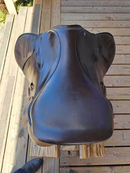 18" Jeffries Falcon Adler VSD Jumping Saddle