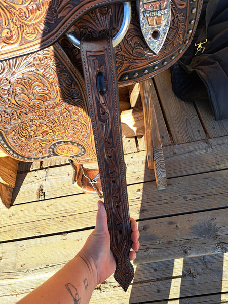 17" Wenger Custom Western Equitation Show Saddle