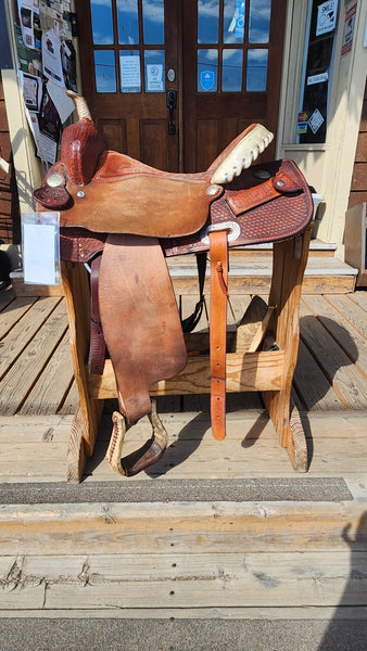 14.5" Billy Cook Barrel Saddle