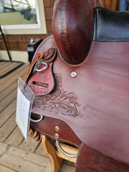 17" Circle Y All Around Western Trail Saddle