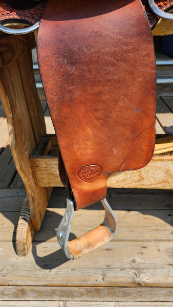 14" Tex Tan Pro Only Barrel Saddle