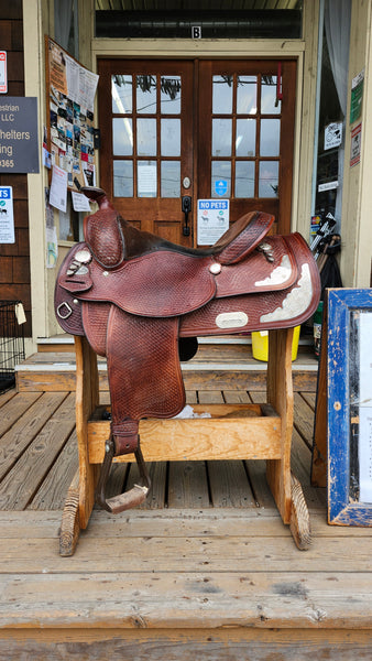15.5" Crates Western Equitation Show Saddle