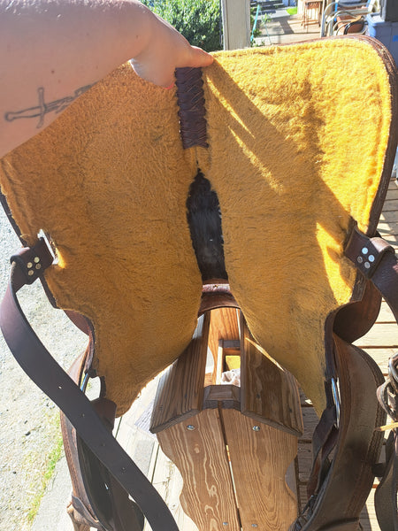 14" Billy Cook BW Barrel Racing Saddle