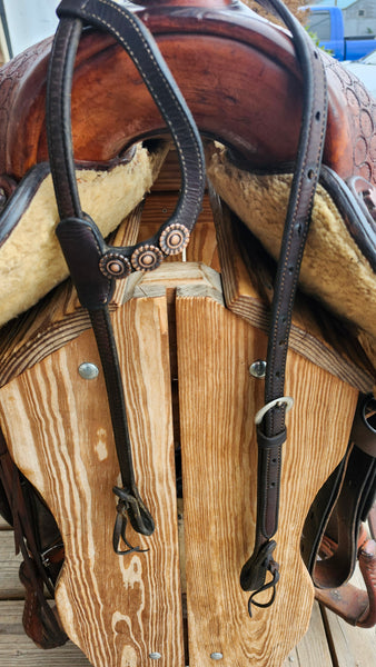 15" Bill Long Custom Ranch Saddle