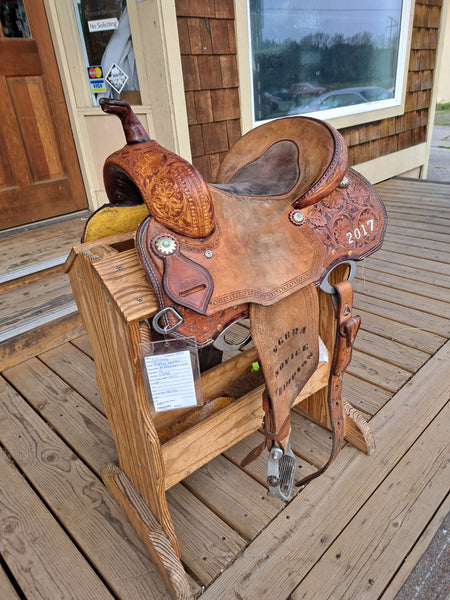 14" Corriente Trophy Barrel Saddle