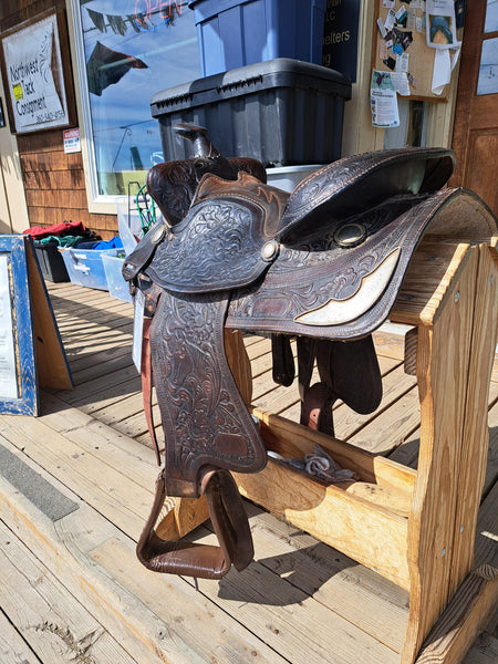 15" Western Equitation Saddle