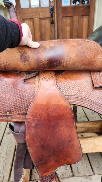17" Dale Chavez Ranch Cutter Saddle