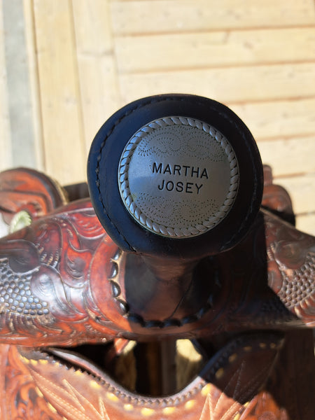 14" Horseman's Supply Martha Josey Barrel Saddle