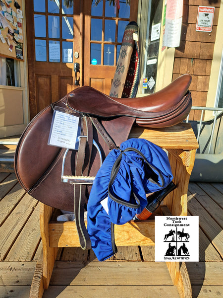 19" Frank Baines Reflex Close Contact Jump Saddle