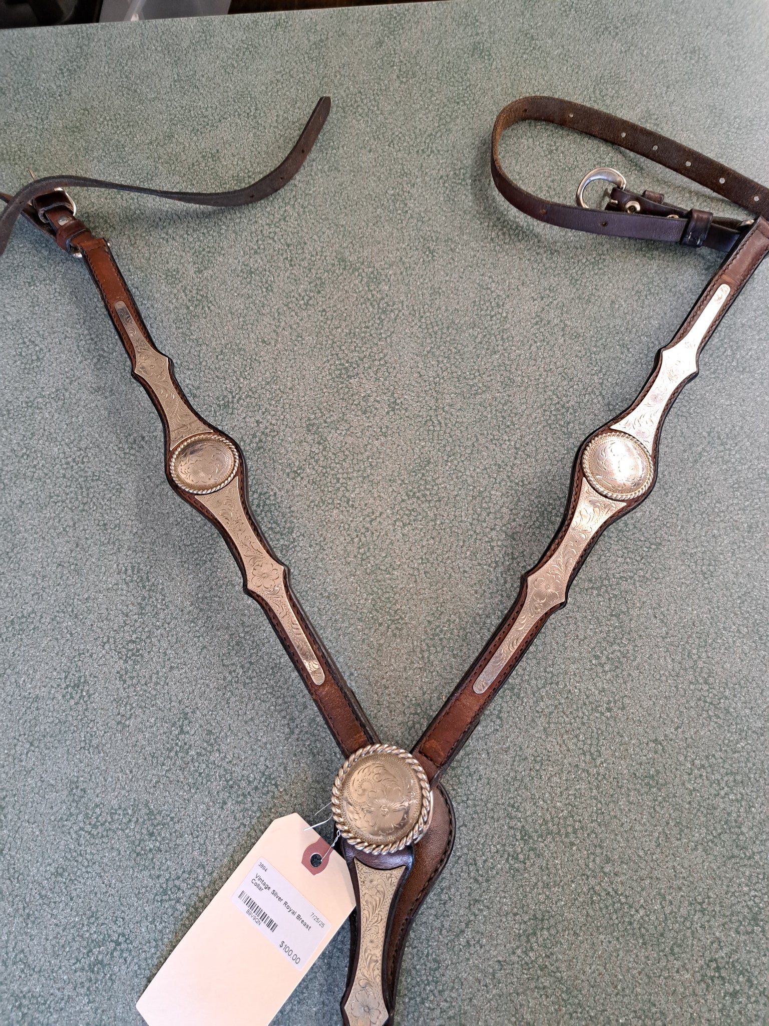 Silver Royal Breast Collar