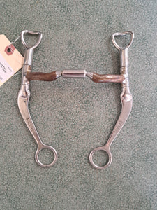 4.75" Mylers Flat Shank Low Port Bit