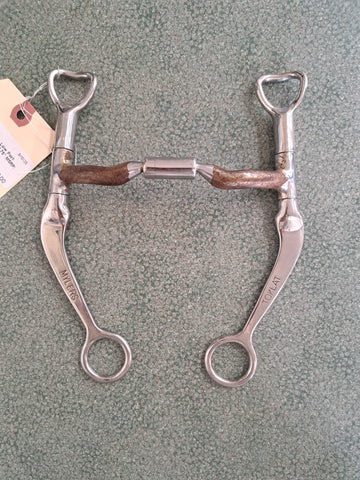 4.75" Mylers Flat Shank Low Port Bit