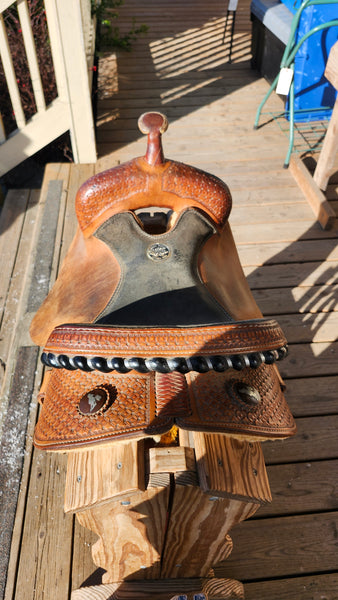 13.5" Three Forks Merril Barrel Saddle