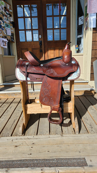 15" Dakota Saddlery All Around Western Saddle