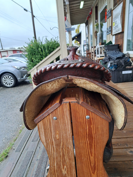15" Billy Cook Western Equitation Show Saddle