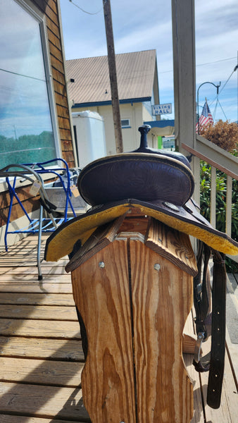 14.5" Maverick by Longhorn Barrel Racing Saddle