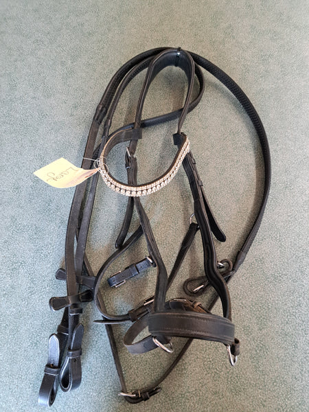 Rambo Micklem Bridle - Full