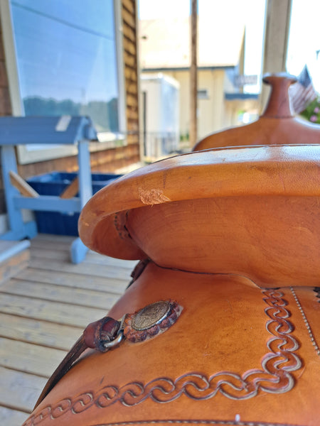 15" Colorado Saddlery Plain Prairie Comfort Ranch Trail Saddle