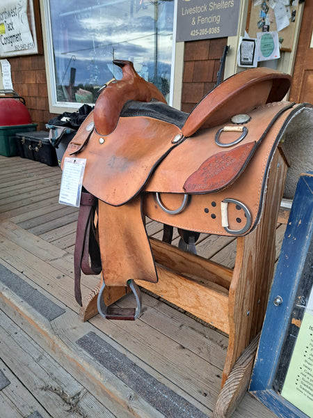 16" Silver Royal Training Saddle