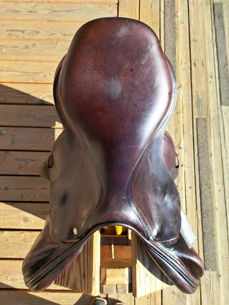 17" Devououx Chiberta Monoflap Jumping Saddle