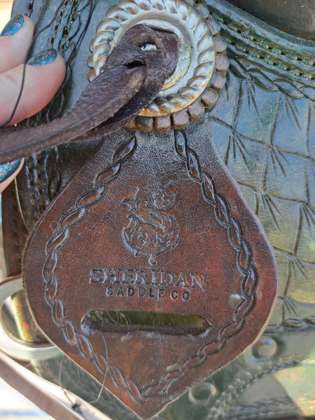 16" Dragonized Sheridan Saddle