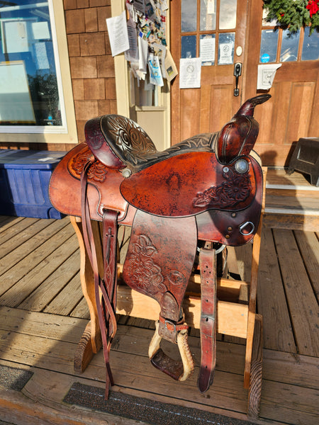 15" Hereford Western Trail Saddle