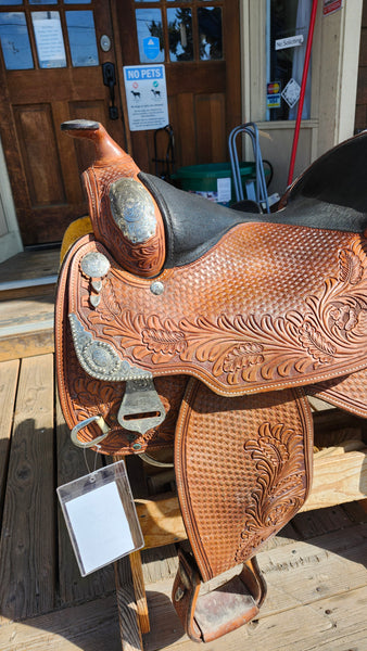 17" Dale Chavez Western Equitation Show Saddle