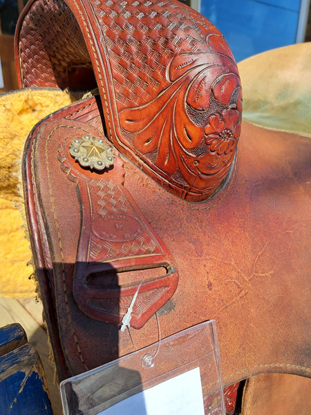 15.5" Dale Chavez Reining Saddle