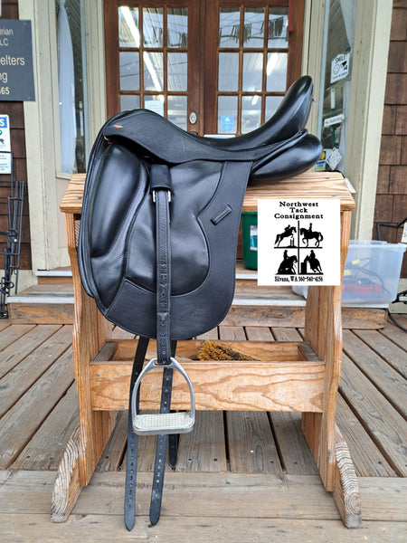 17" Lazer Monoflap Dressage Saddle