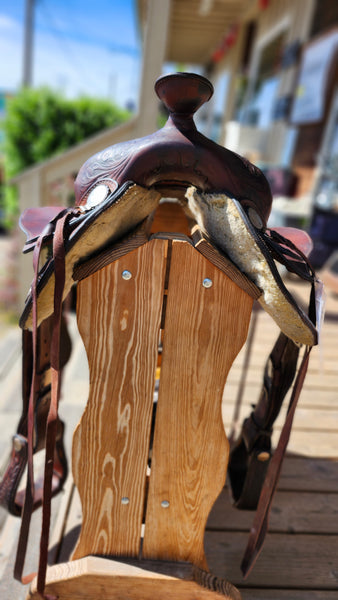 15" Hereford Tex Tan Pleasure Saddle