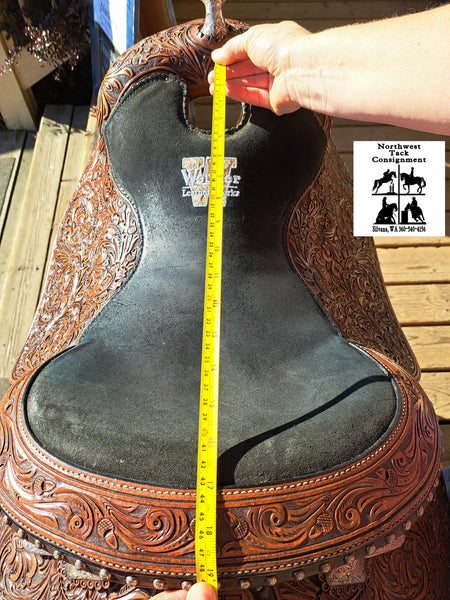 17" Wenger Custom Western Equitation Show Saddle