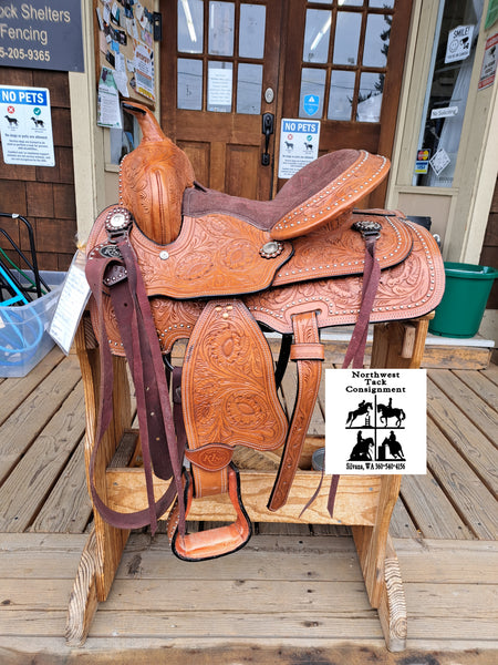 12" King Series Youth Braden Trail Saddle